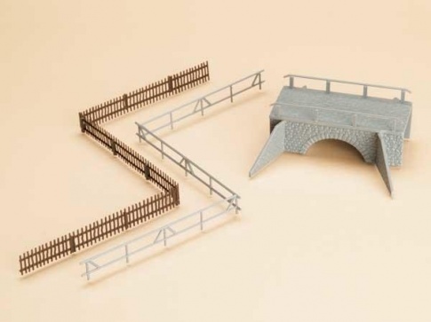 AUHAGEN 42555 HO Small stone bridge