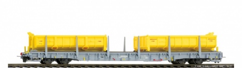 Bemo 2291 116 RhB Rw 8216 ACTS wagon with excavation hopper