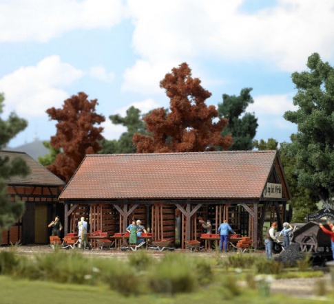 Brickyard drying shelter