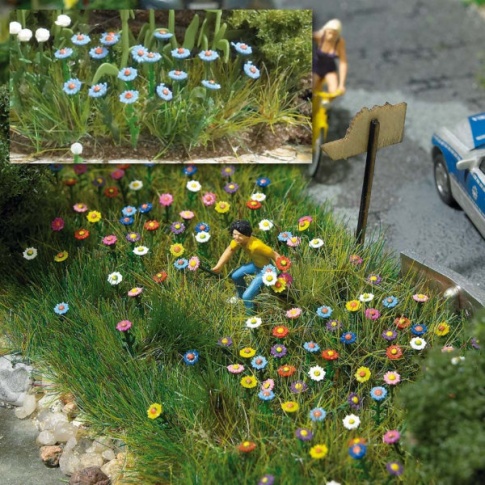 Busch 1229 Summer Flowers Set