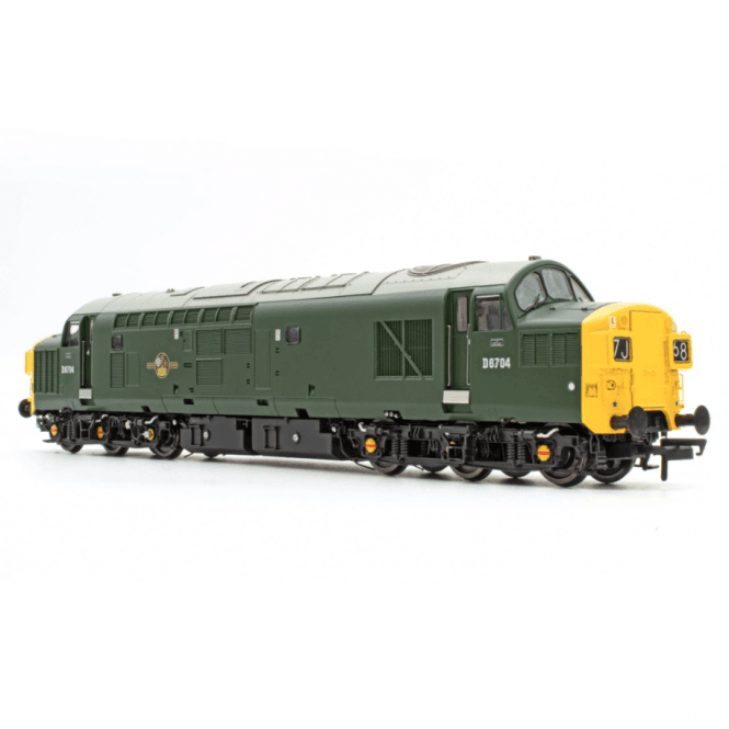 Accurascale Class 37 D6704 BR Green Full Yellow Ends Sound Fitted