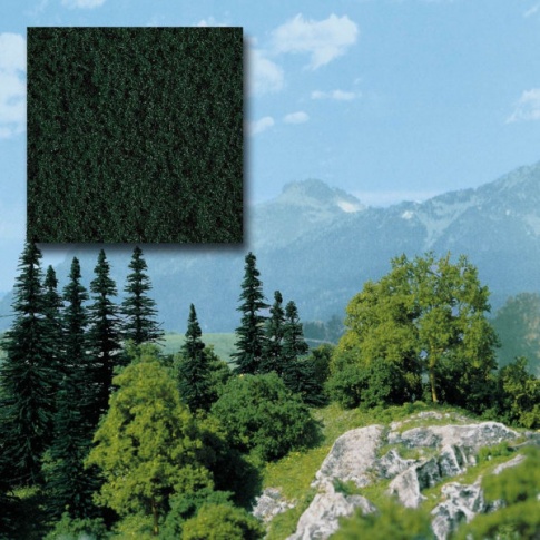 Dark Green Foam Scatter