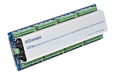 DCC Concepts ADS4sx accessory decoder. - dcctrainautomation.co.uk