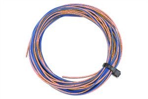 DCC Concepts TWIN Wire Decoder Stranded 6m (32g) Pink/Blue
