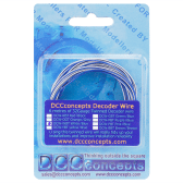 DCC Concepts TWIN Wire Decoder  Stranded 6m (32g)  White/Blue