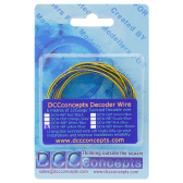 DCC Concepts TWINWire Decoder  Stranded 6m (32g)  Yellow/Blue