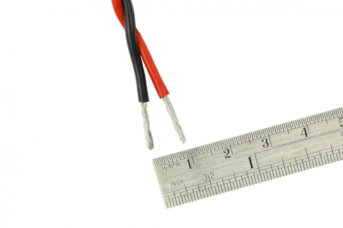 DCC Concepts Twisted Bus Wire 50m of 1.5mm (15g) Twin Red/Black