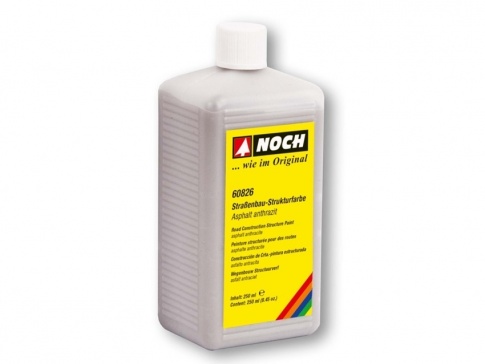 NOCH 60826 -Road Construction Asphalt Anthracite Structure Paint (250ml)