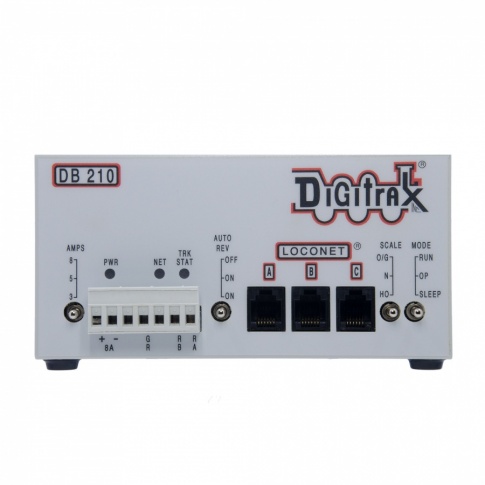 Digitrax DB210 Single 3/5/8 Amp AutoReversing DCC Booster