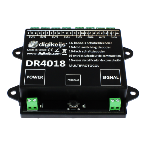Digikeijs DR4018 16-channel switch decoder