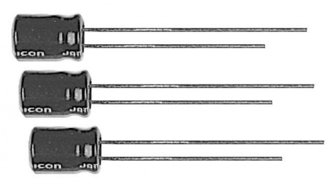 Digikeijs DR60021 - SET WITH 20 MINI CAPACITORS 100UF / 16VOLT