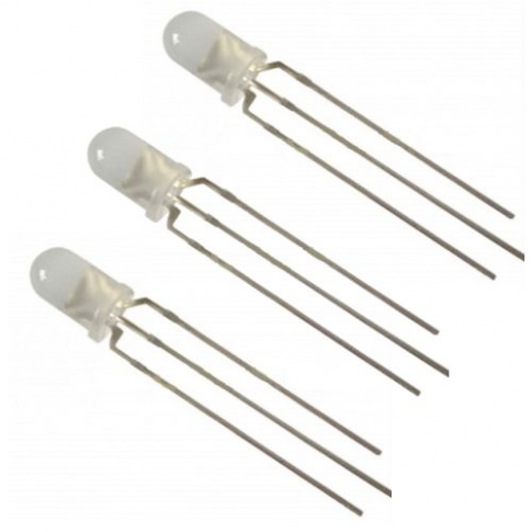 DIGIKEIJS DR60083 LED 3MM BI-COL RED-GREEN (10 PCS)