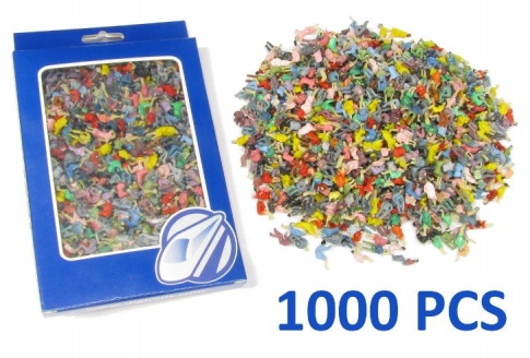 DIGIKEIJS DR60125-H0 1000 PAINTED FIGURES H0 (1:87) SITTING