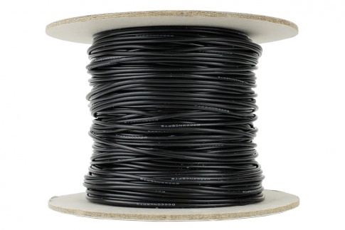 Dropper Wire  50m 26x 0.15 (17g)  Black