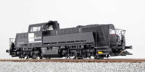 ESU 31256 Diesel loco, 265 310, MRCE, black, Era VI, Sound+Smoke, DC/AC