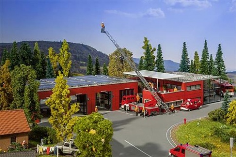 Faller 130160 Modern Fire Station Kit V