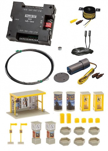 Faller 161653 Car System Bus stop set