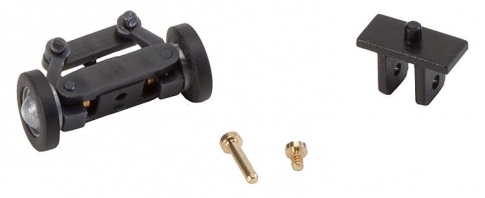 Faller 163009 Front axle, completely assembled for N buses (with wheels).