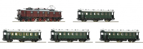 Fleischmann 481771 DRG EP5 Gruppenverwaltung Bayern Train Pack II (DCC-Sound)