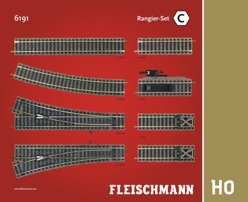 Fleischmann 6191 Profi Track Track Pack C