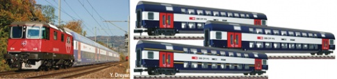 Fleischmann 734007 SBB LION Re4/4 Train Pack 1 VI