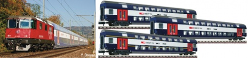 Fleischmann 734007 SBB LION Re4/4 Train Pack 1 VI