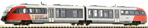 Fleischmann 742272 OBB Rh5022 Future on Rails 2 Car DMU VI (DCC-Sound)