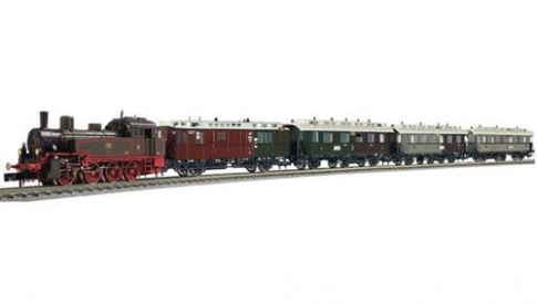 Fleischmann 781503 KPEV T13 Steam Passenger Train Pack I