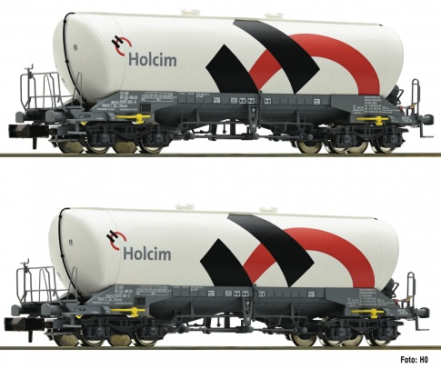 Fleischmann 848901 2 Set of Holcim / Wascosa Wagons