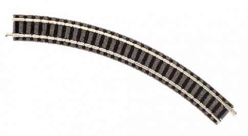 Fleischmann 9125 - Curved track, radius R2, 45ŒÁ