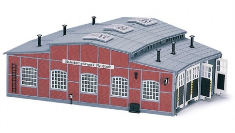 Fleischmann 9475 - Roundhouse Locoshed Kit.