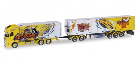 Herpa 304917 Volvo FH Gl. XL refrigerated box ''Ristimaa Super Bee''