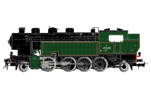 Jouef HJ2377 SNCF 141 TA 318 Steam Locomotive III