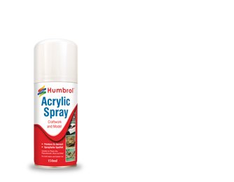 Humbrol 49 Acrylic Varnish Matt - 150ml Spray Varnish