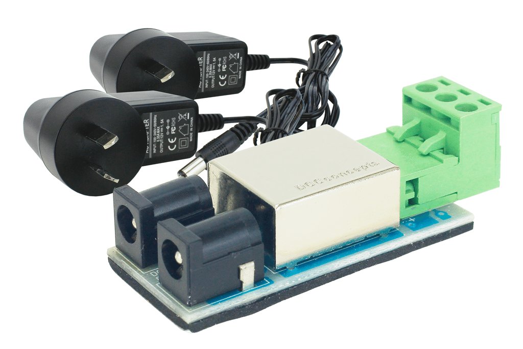 12v DC Split Power Supply Kit. (inc PCB and 2x Universal Wall Plugs)