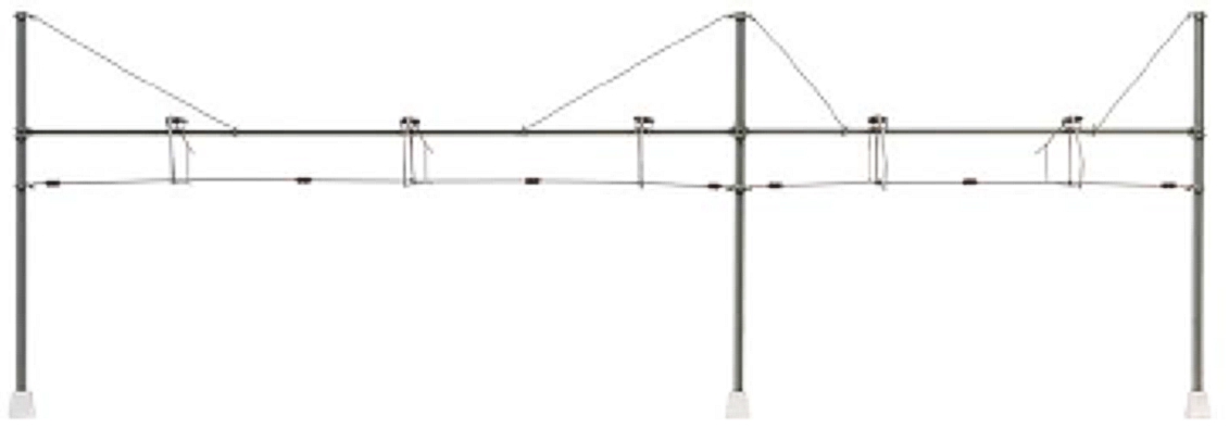 Cross span for sliding platform (Märklin), kit