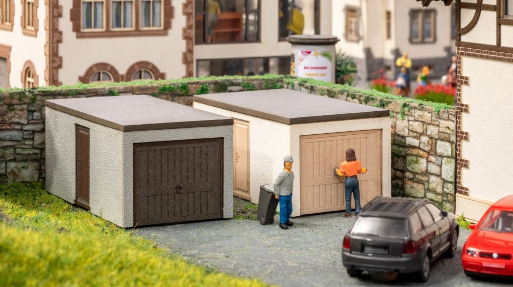 Noch 14229 Pergola H0 Scale Model Kit - Realistic Miniature Garden Structure For Model Railways