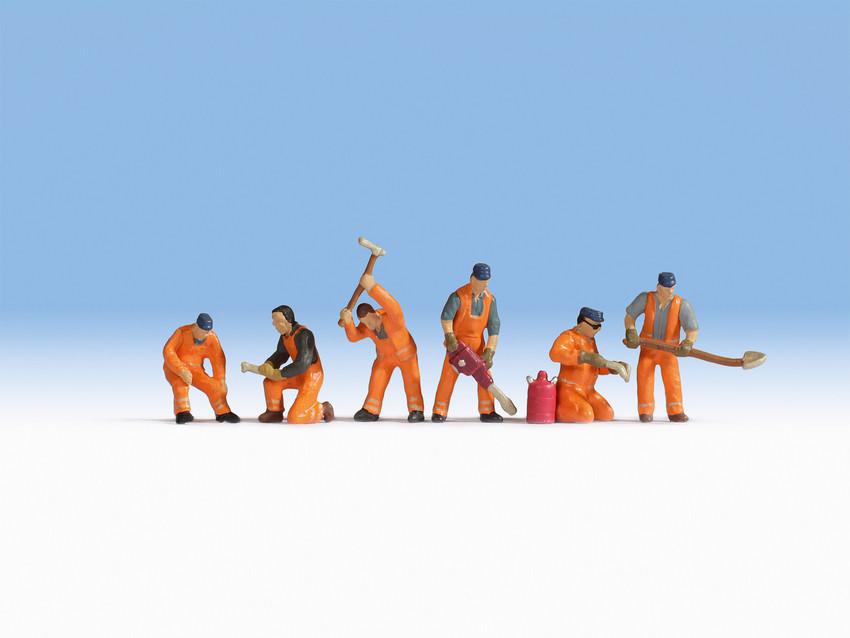 Railway Track Workers (6) Figure Set Railway Track Workers (6) Figure Set