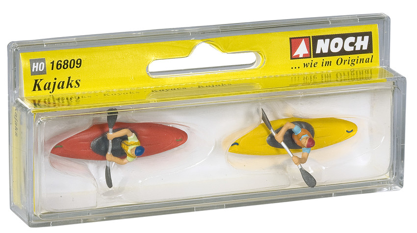 Canoë avec figurines - NO 37805 - Noch - Figurines / Scenettes - Easy