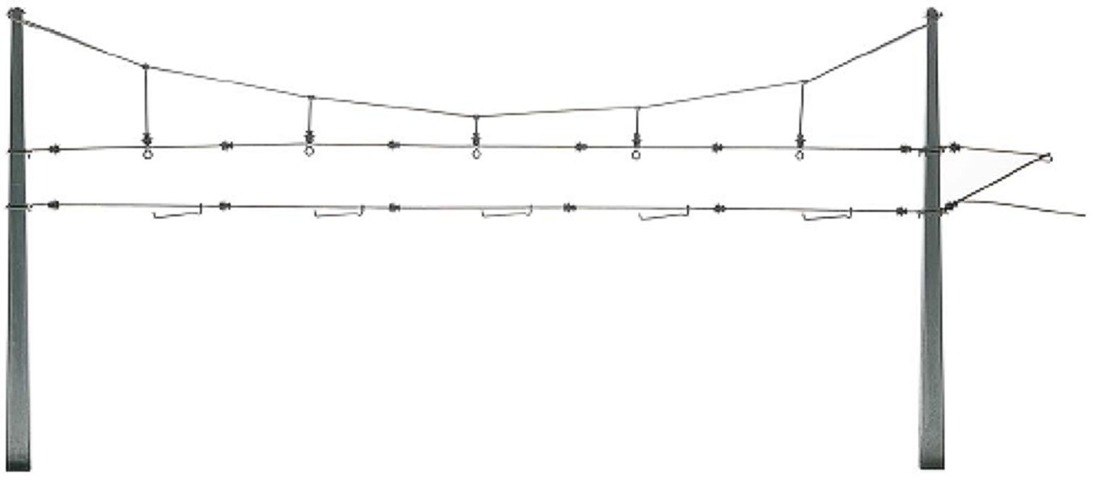 Profile cross span, Ø 0,7mm, kit without masts