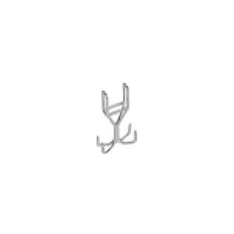 Suspension bracket for 4 registration arms (5)