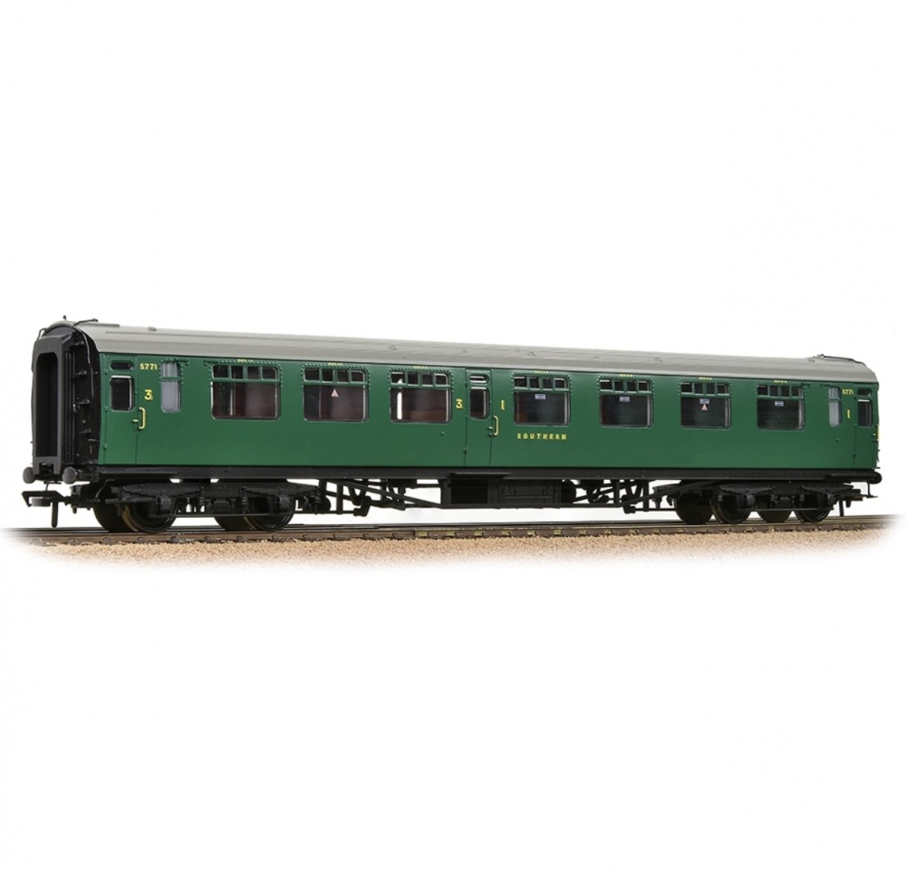 Bachmann 34-750 SR Bulleid Composite Corridor SR Malachite Green