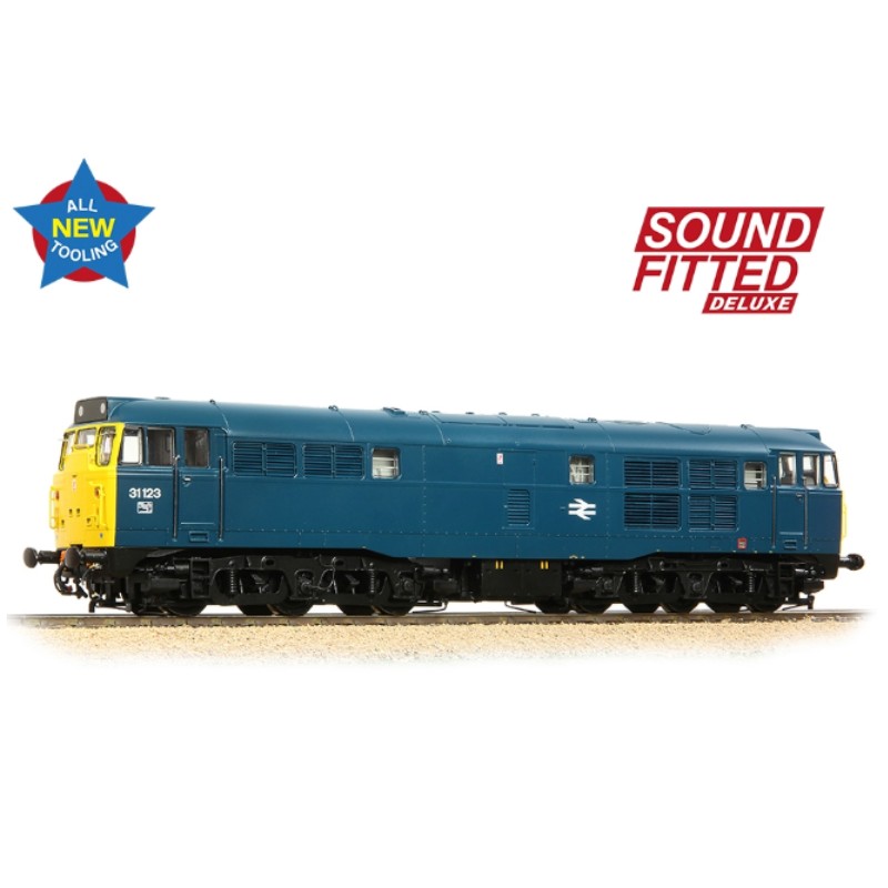 Bachmann 35-805SFX Class 31/1 31123 BR Blue