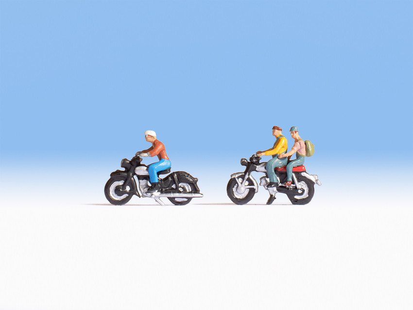 Noch 36904 Motorcyclists (2) Figure Set in N gauge