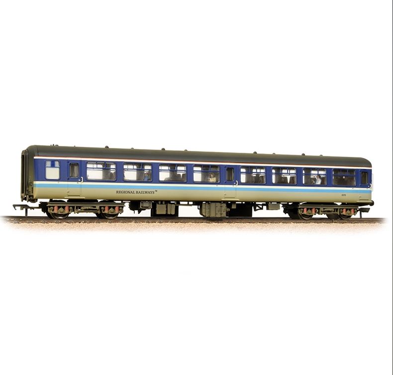 Bachmann 39-364 BR Mk2A TSO Tourist Second Open BR Regional Railways With Passengers Fitted - Weathered