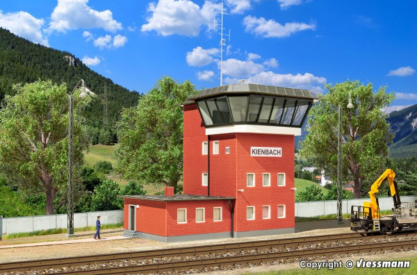 Kibri 39332 Signal Tower Kienbach HO - dcctrainautomation.co.uk