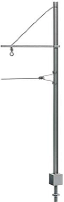 B Mainline mast, newsilver