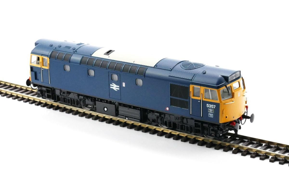 Heljan 2732- Class 27 - 5357 BR Blue With Full Yellow Ends