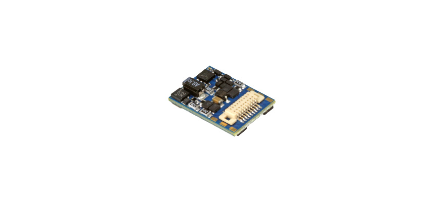 ESU 59120 LokPilot 5 FX Micro – Décodeur Fonctionnel 8 Broches NEM652 – N/TT/H0 – Effets Lumière Sans Moteur