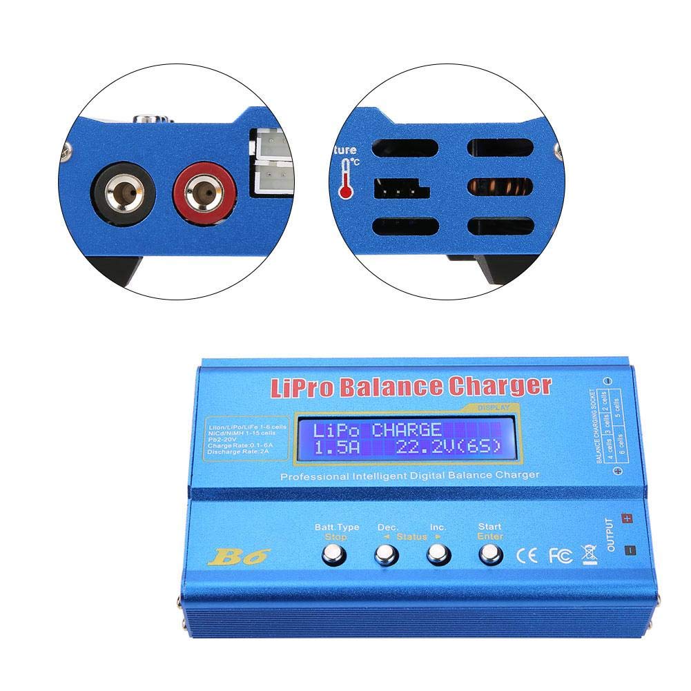 IMAX B6 V3 80W 6A chargeur de batterie LiHv Lipo NiMh Li-ion ni-cd
